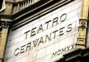 Teatro Nacional Cervantes - Detalle de la Fachada